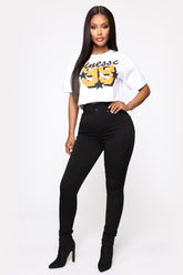 Snatch Me Tight Skinny Jeans - Black Ins Street